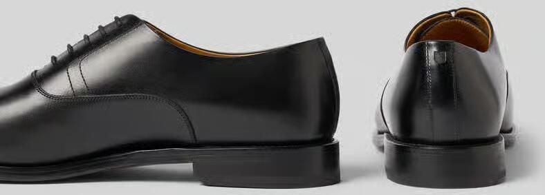 Henry Stevens Derby van leer met vetersluiting model 'Marshall' - Foto 3