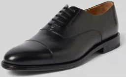 Henry Stevens Derby van leer met vetersluiting model 'Marshall'