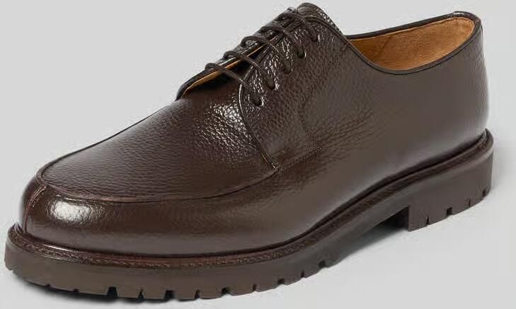 Henry Stevens Lage schoenen met structuurpatroon model 'Haywood'