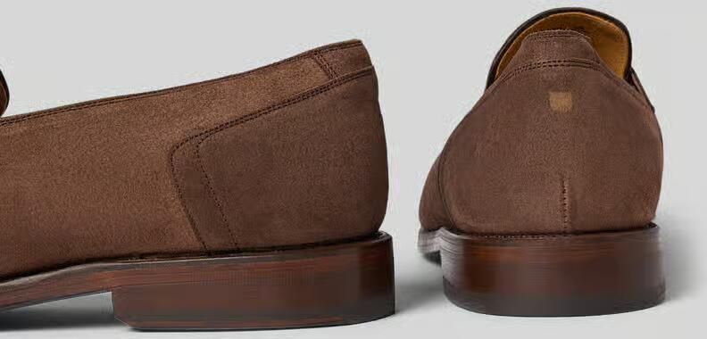 Henry Stevens Loafers van leer model 'Haywood' - Foto 3