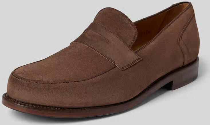 Henry Stevens Loafers van leer model 'Haywood'