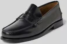 Henry Stevens Loafers van leer model 'Hunter'