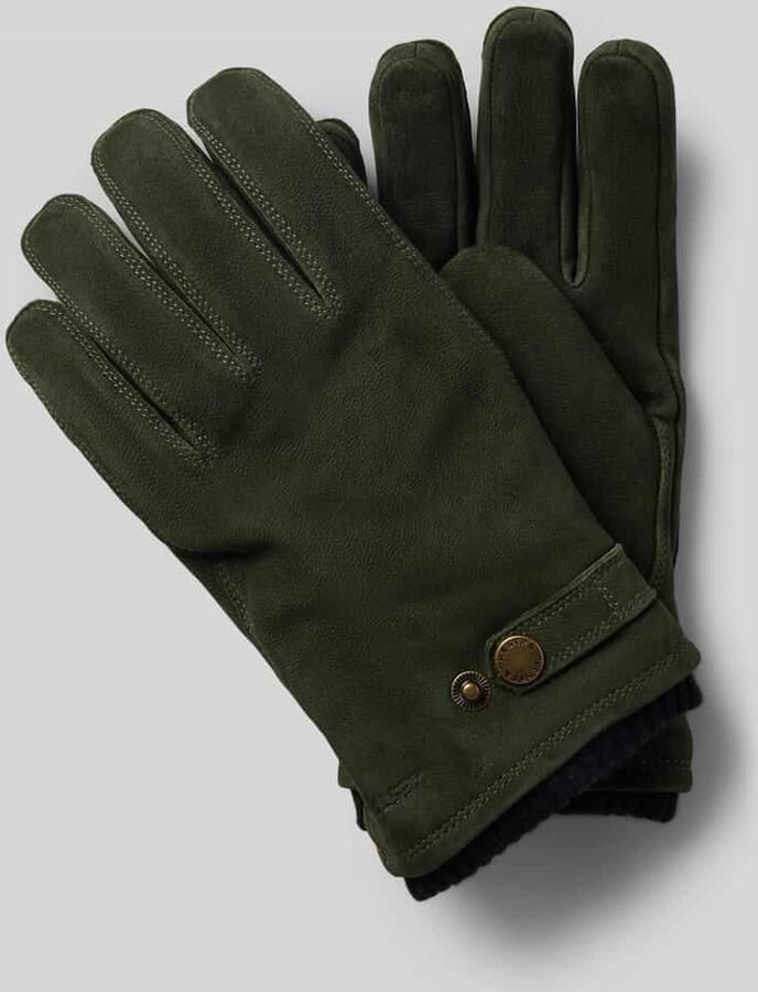 Hestra Handschoenen van echt leer model 'Bergvik'