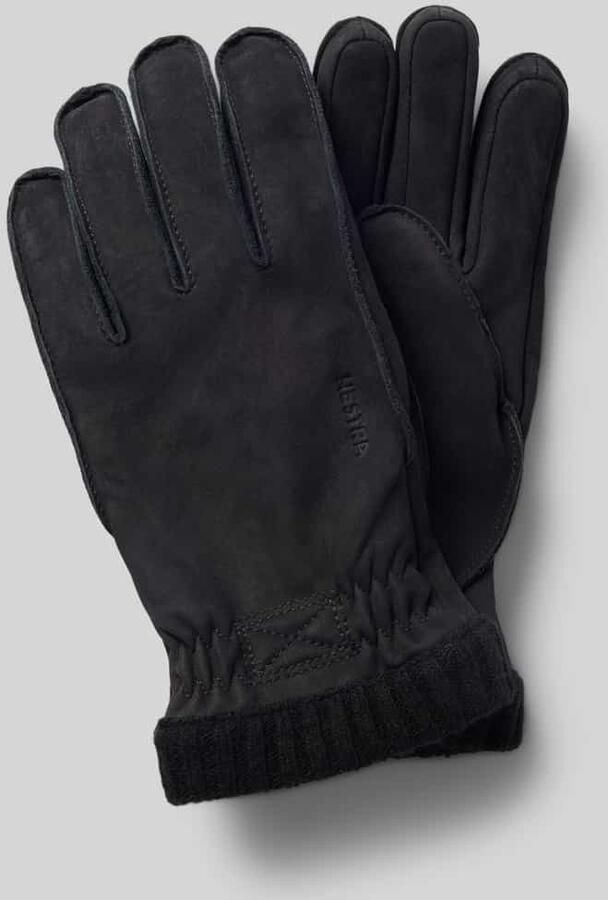 Hestra Handschoenen van echt leer model 'Joar Nubuck'