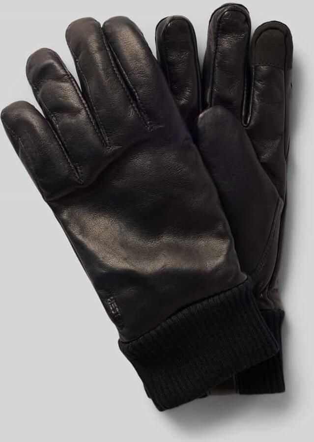 Hestra Handschoenen van puur leer model 'Fredrik'