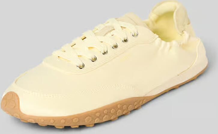 HOFF Sneaker van leer-textielmix model 'BRIDGE SATIN MIMOSA'