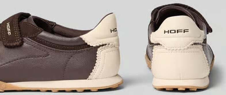HOFF Sneakers van echt leer met logodetail model 'Bridge' - Foto 5