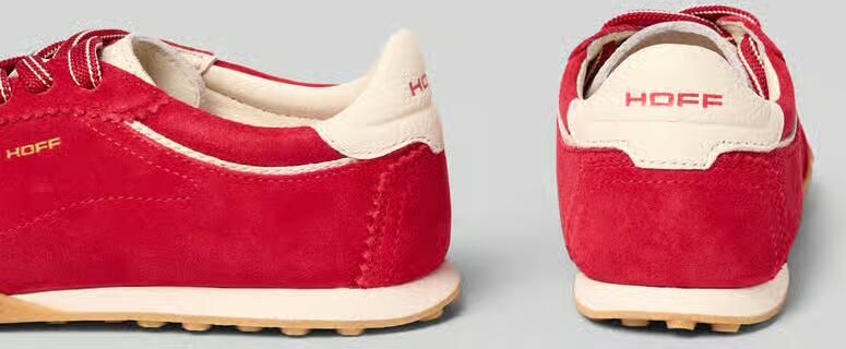 HOFF Sneakers van echt leer met logodetail model 'Bridge' - Foto 2