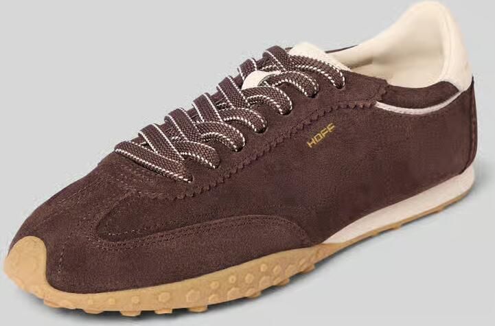 HOFF Sneakers van echt leer met logodetail model 'Bridge' - Foto 3