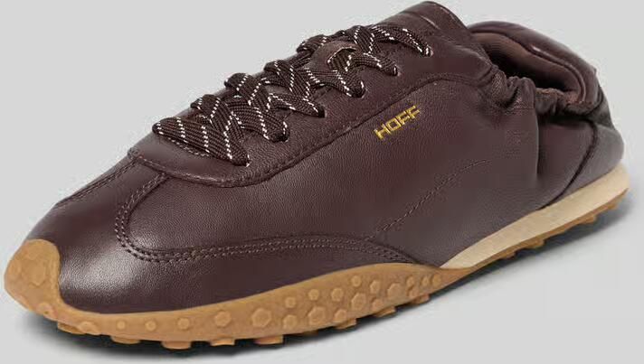 HOFF Sneakers van echt leer met logodetail model 'Bridge' - Foto 5