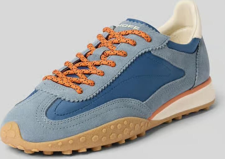 HOFF Sneakers van een mix van leer met logodetail model 'Bridge' - Foto 1