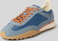 HOFF Sneakers van een mix van leer met logodetail model 'Bridge' - Blauw