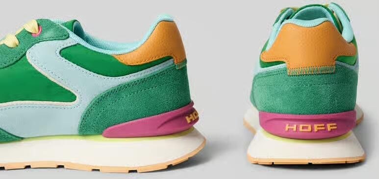 HOFF Sneakers van leermix in suèdelook model 'City' - Foto 2