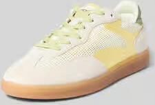 HOFF Sneakers van leermix met haakwerkdetail model 'Park'