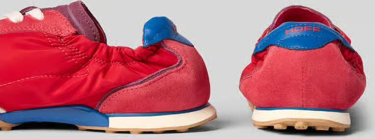 HOFF Sneakers van leermix met logodetail model 'Bridge' - Foto 2