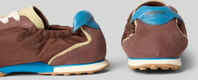 HOFF Sneakers van leermix met logodetail model 'Bridge' - Foto 2