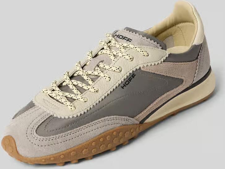 HOFF Sneakers van leermix met logodetail model 'Bridge'