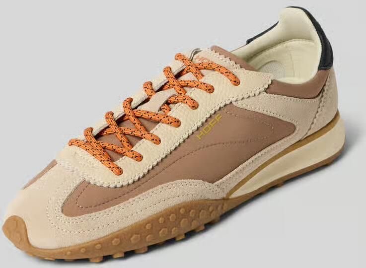 HOFF Sneakers van leermix met logodetail model 'Bridge' - Foto 2