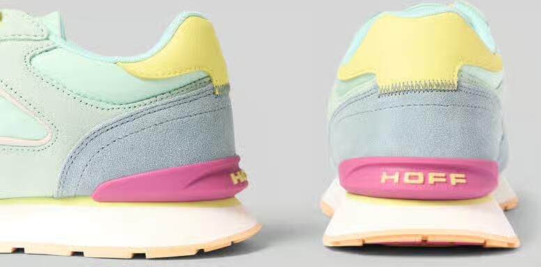 HOFF Sneakers van leermix met logodetail model 'City' - Foto 2