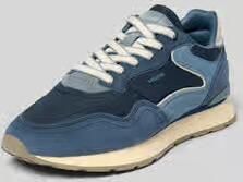 HOFF Sneakers van leermix met logodetail model 'City'