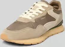 HOFF Sneakers van leermix met logodetail model 'City'