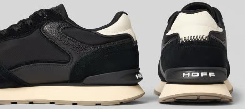 HOFF Sneakers van leermix met logodetail model 'City' - Foto 3