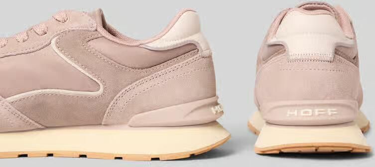 HOFF Sneakers van leermix met logodetail model 'City' - Foto 2