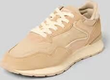 HOFF Sneakers van leermix met logodetail model 'City