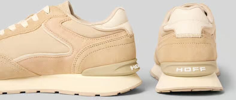 HOFF Sneakers van leermix met logodetail model 'City - Foto 2