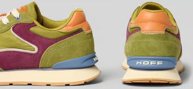 HOFF Sneakers van leermix met logodetail model 'City' - Foto 2