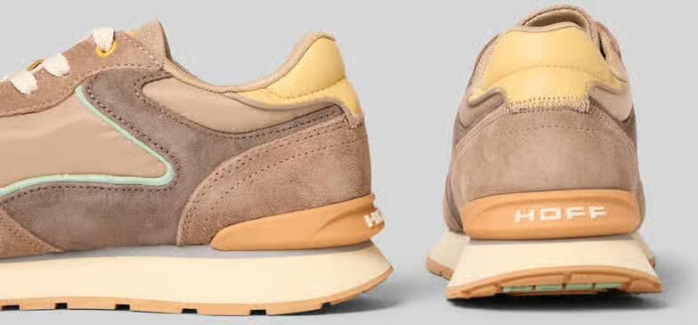 HOFF Sneakers van leermix met logodetail model 'City' - Foto 2