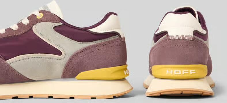 HOFF Sneakers van leermix met logodetail model 'City' - Foto 6