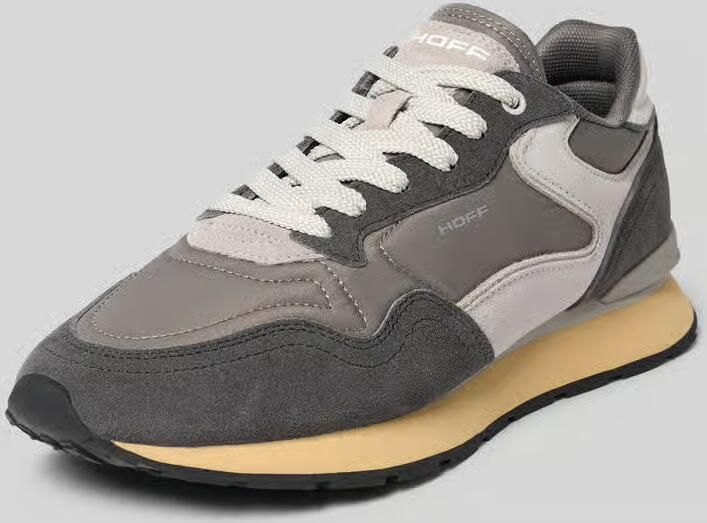 HOFF Sneakers van leermix met logodetail model 'City' - Foto 3