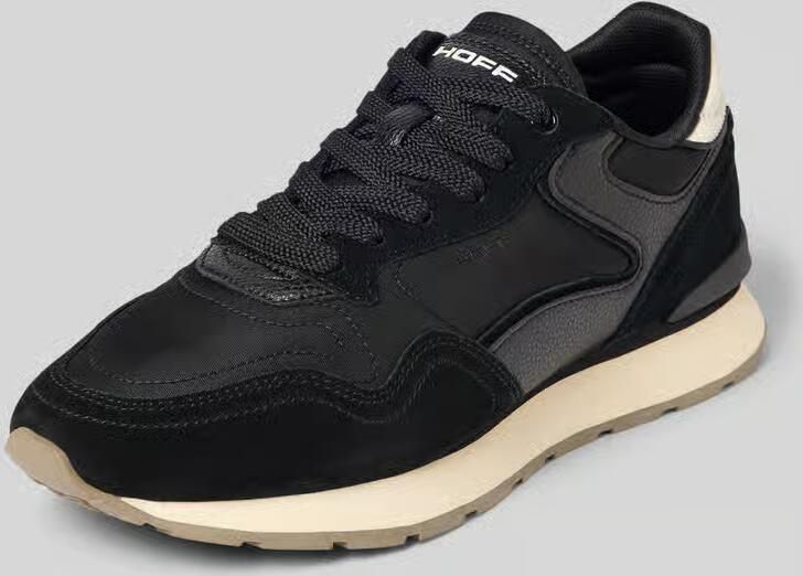 HOFF Sneakers van leermix met logodetail model 'City' - Foto 3