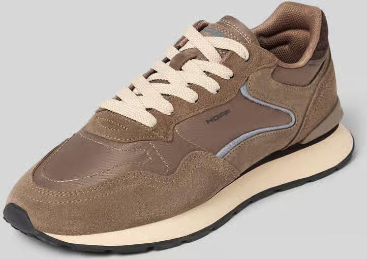 HOFF Sneakers van leermix met logodetail model 'City' - Foto 3