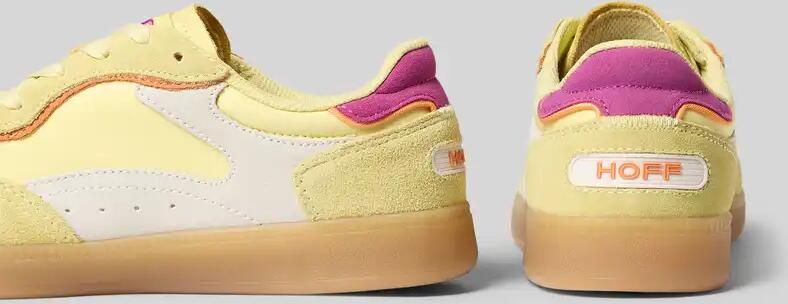HOFF Sneakers van leermix met logostitching model 'Park' - Foto 2