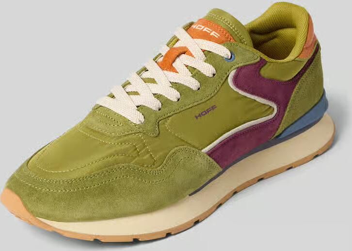 HOFF Sneakers van leermix met logodetail model 'City' - Foto 5