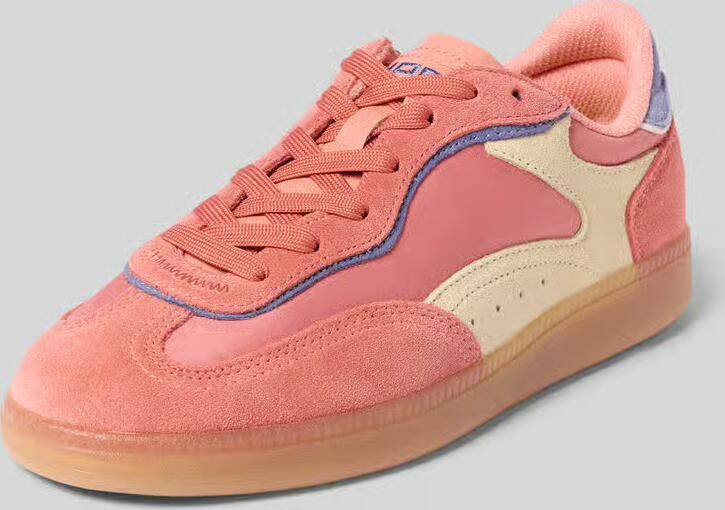 HOFF Sneakers van leermix model 'PARK CORAL'