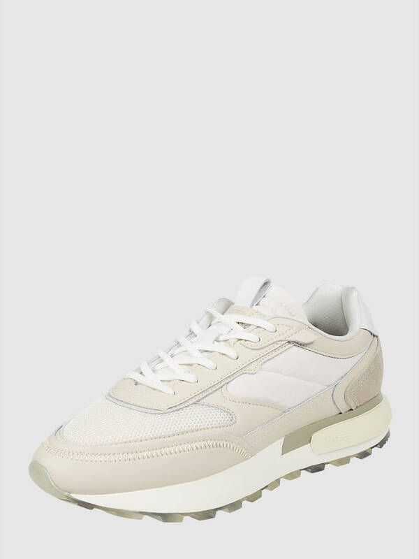 HOFF Sneaker van leer en textiel