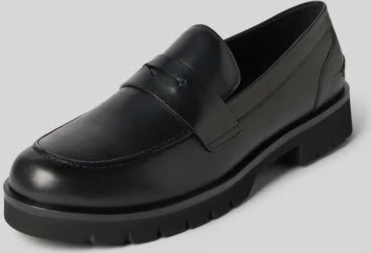 Högl Loafers van leer met profielzool - Foto 1