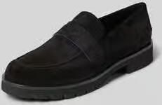 Högl Loafers van velours met geprofileerde zool