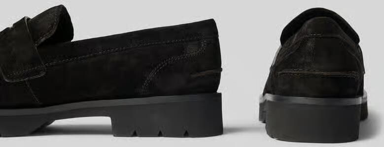 Högl Loafers van velours met geprofileerde zool - Foto 2