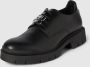HUGO Derby schoenen van leer met labelapplicatie model 'Denzel' - Thumbnail 1