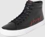HUGO High top sneakers in zwart met contrastgarnering model 'Dyer' - Thumbnail 2