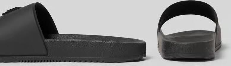 HUGO Badslippers met labelpatch model 'TIMEIN_SLID_PHHW' - Foto 4