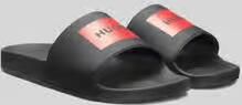 HUGO Slippers met labelprint model 'Timein' - Foto 6