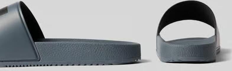 HUGO Badslippers met logoprint model 'TIMEIN_SLID_PH' - Foto 2