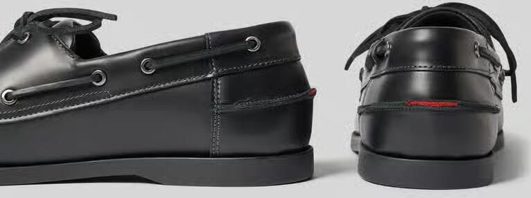 HUGO Loafer van echt leer model 'DARCY_BOAT_IT' - Foto 2