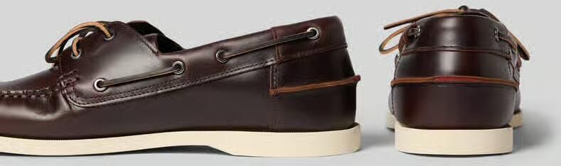 HUGO Loafer van echt leer model 'DARCY_BOAT_IT' - Foto 2