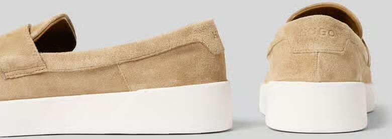 HUGO Loafers van echt suède model 'LYDE_MOCC_SD' - Foto 2